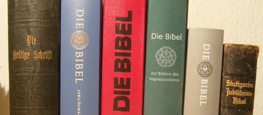 Bibelrücken_verschiedene